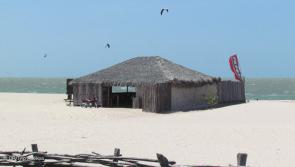 le club de kitesurf de Prea juste en face du logement au Brésil