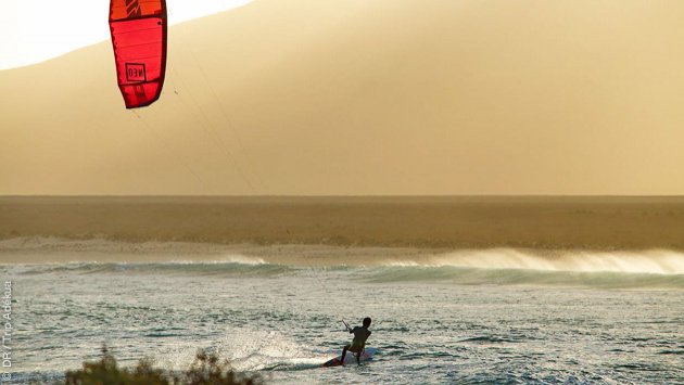 Séjour kite au Cap Vert, sur l'ile de Boa Vista, avec matos et logement
