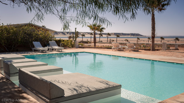 Votre hôtel avec piscine et stage de kite sur la lagune de Dakhla