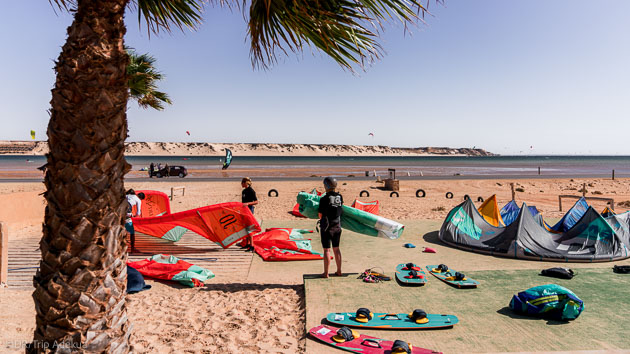 Séjour kite à Dakhla au Maroc avec hébergement stage et matériel