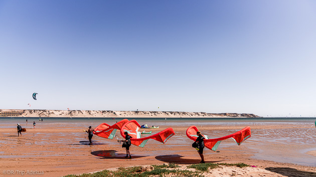 Séjour kite en famille exceptionnel à Dakhla au Maroc